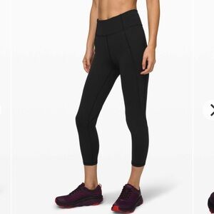 Lululemon Time To Sweat Crop 23" Black 4